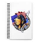 East Coast Bloodhounds Spiral notebook