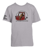 KID'S T-Shirt, Hounds In Old Truck