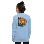 Back graphic Dark Trail Redbones, Unisex Long Sleeve Shirt