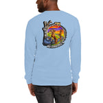 Back graphic Dark Trail Redbones, Unisex Long Sleeve Shirt