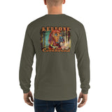 3XL and 4XL Redbone Coonhound Unisex Long Sleeve Shirt