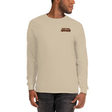 Back graphic Dark Trail Redbones, Unisex Long Sleeve Shirt