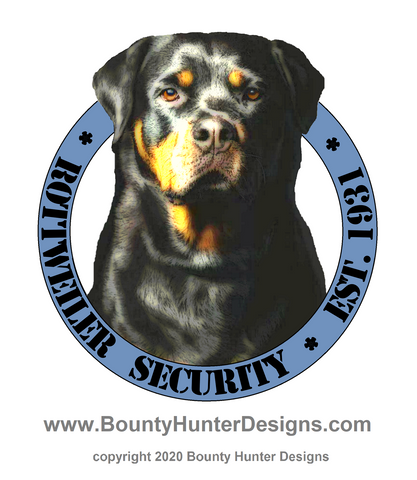 Rottweiler Security Hoodie