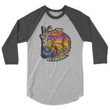 Dark Trail Redbones 3/4 sleeve raglan shirt