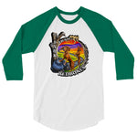 Dark Trail Redbones 3/4 sleeve raglan shirt