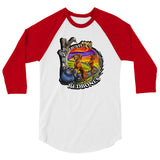 Dark Trail Redbones 3/4 sleeve raglan shirt