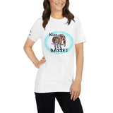 Kiss My Basset, Unisex T-Shirt