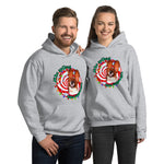 Basset Hound on Eggnog, Unisex Hoodie