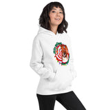 Basset Hound on Eggnog, Unisex Hoodie