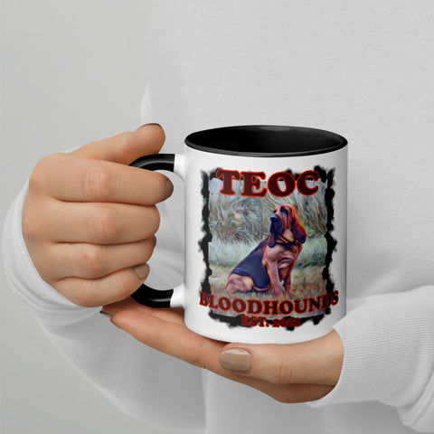 Teoc Bloodhounds Mug with Color Inside