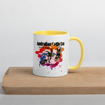 Australian Cattle Dog Velociraptor Mug with Color Inside