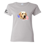 Patriotic Yellow Lab, ladies crew